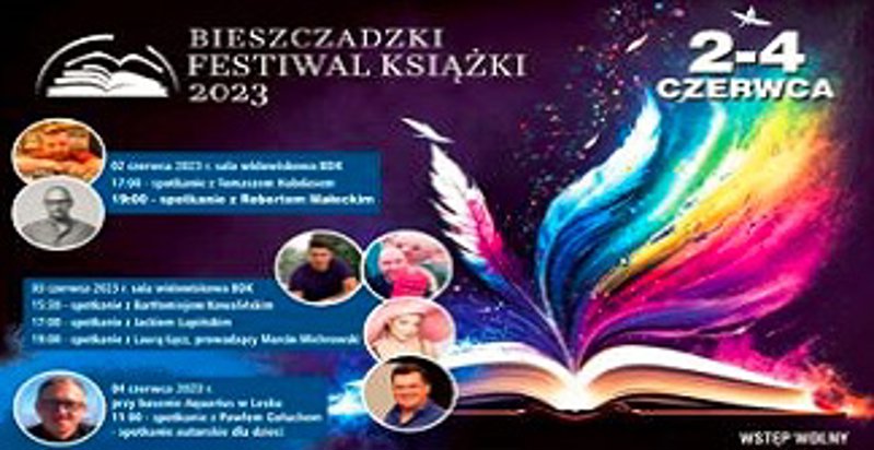 Bieszczadzki Festiwal Książki 2023