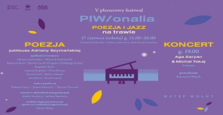 PIW/onalia: poezja i koncerty w Łazienkach Królewskich