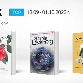 Książkowe listy bestsellerów w Empiku za okres 18.09-01.10.2023 r.