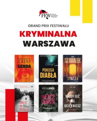 Nominacje do Festiwalu Kryminalna Warszawa