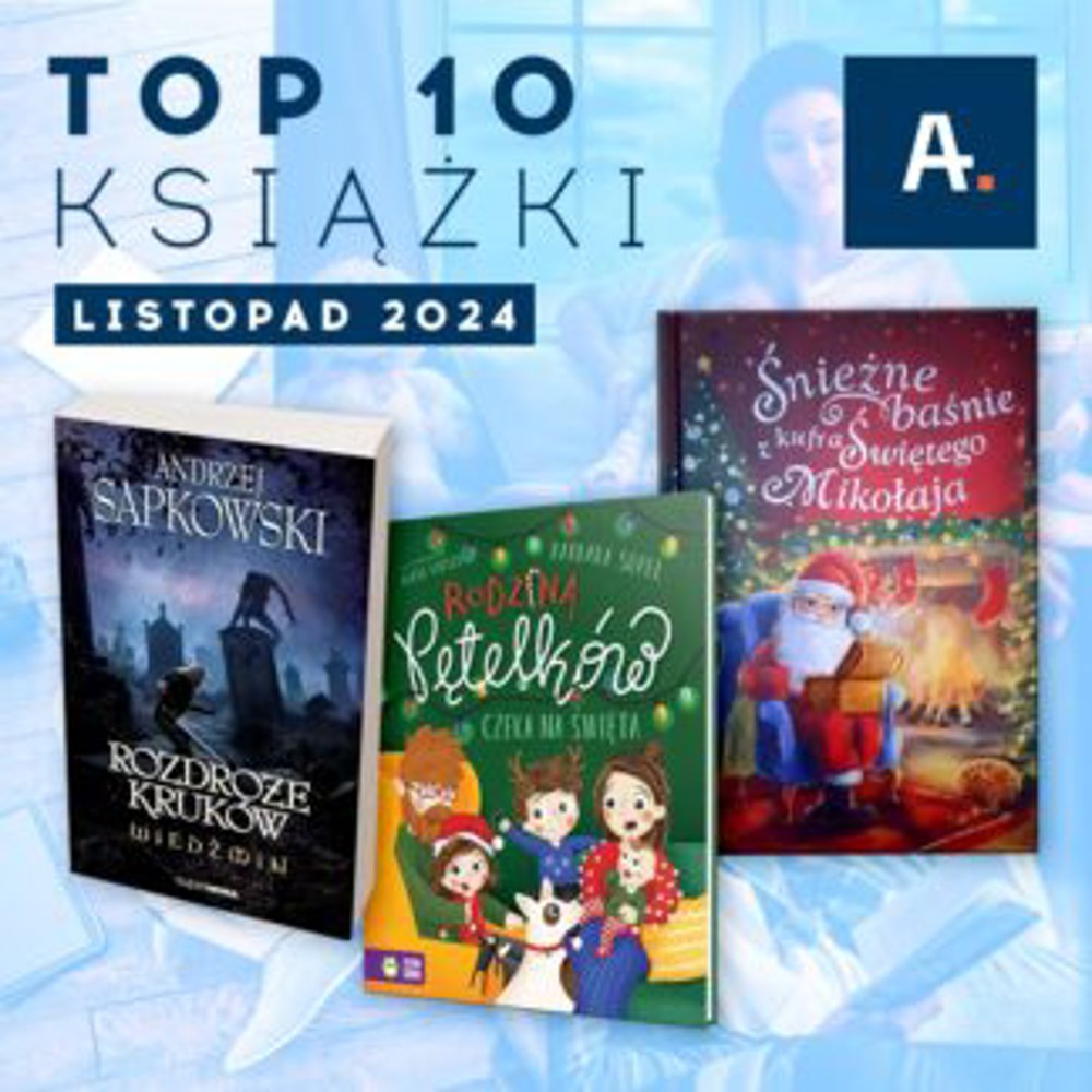 Top 10 książek w Ateneum za listopad