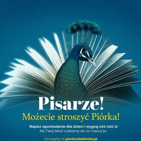 Startuje kolejna edycja konkursu "Piórko 2025. Nagroda Biedronki za książkę dla dzieci"