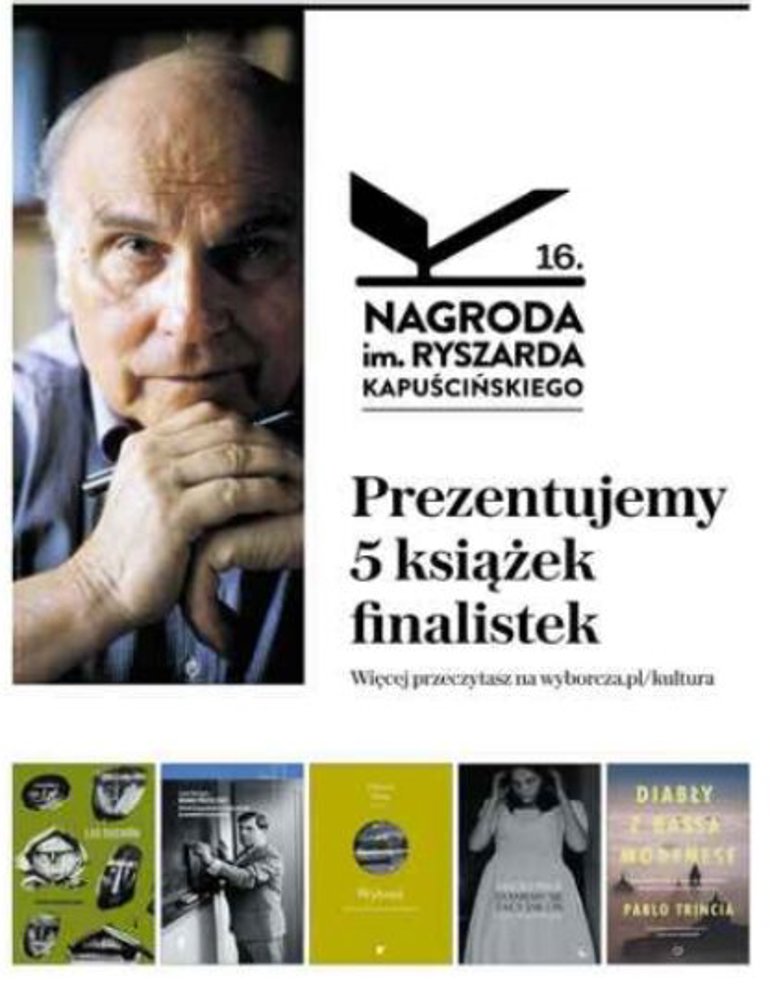 5 książek finalistów Nagrody im. Kapuścińskiego