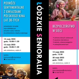 Łódzkie Senioralia z Wojewódzką Biblioteką Publiczną w Łodzi