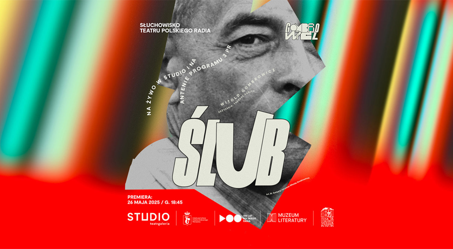 "Ślub" Witolda Gombrowicza w STUDIO i na antenie Programu 3 Polskiego Radia