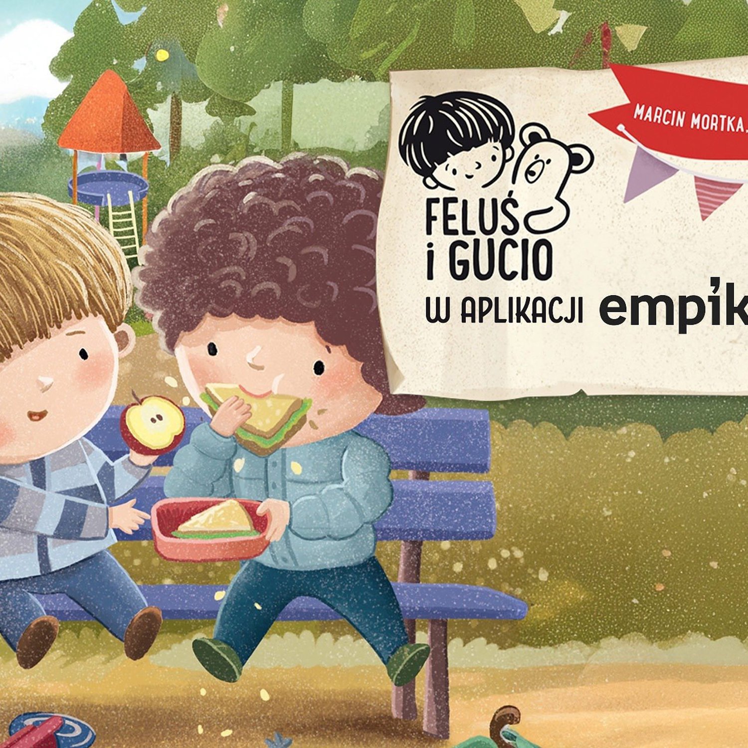 Audiobooki „Feluś i Gucio” na wyłączność w aplikacji Empik Go – nowa współpraca z wydawnictwem Nasza Księgarnia
