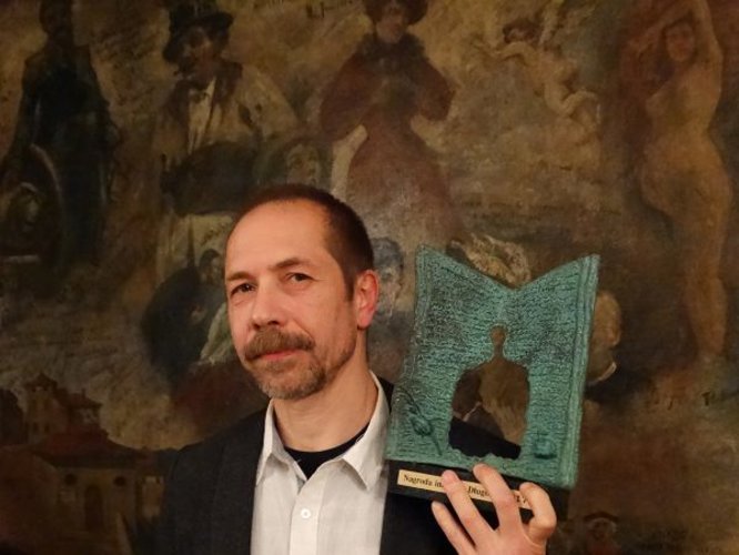 Przemysław Czapliński i Piotr C. Kowalski z nagrodami Miasta Poznania 