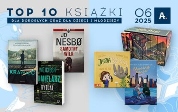 Top 10 książek w Ateneum w czerwcu 