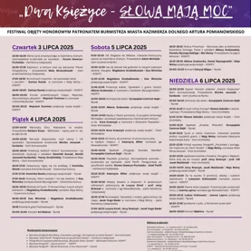 Festiwal Literacki Dwa Księżyce – Słowa Mają Moc