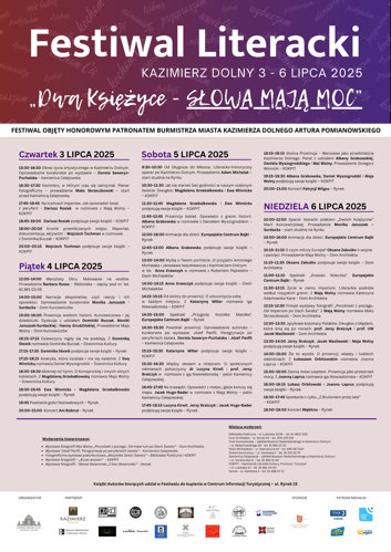 Festiwal Literacki Dwa Księżyce – Słowa Mają Moc